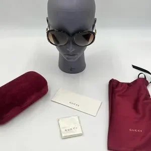 ? ?️ Gucci Model GG0226SK Color: Havana / Gold / Brown Size: 60/ 14-130 … s_wp_63c4a4dc2fbf1a90ba2b519c.webp main image 4